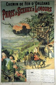 Póster publicitario del Chemin de Fer d